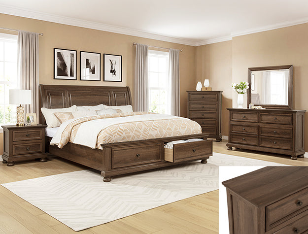 Claribelle Bedroom Group Brown (SETB1810)