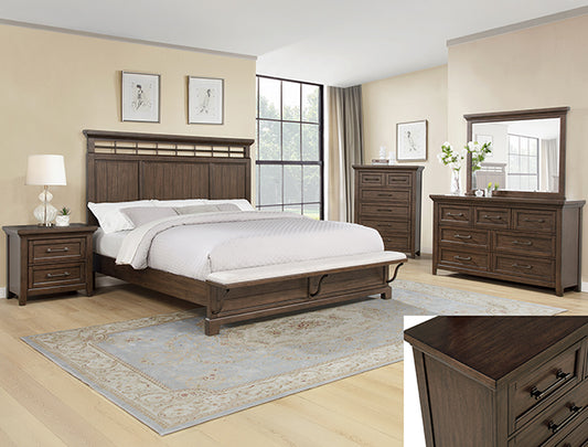 Beckett Bedroom Group Brown (SETB1950)