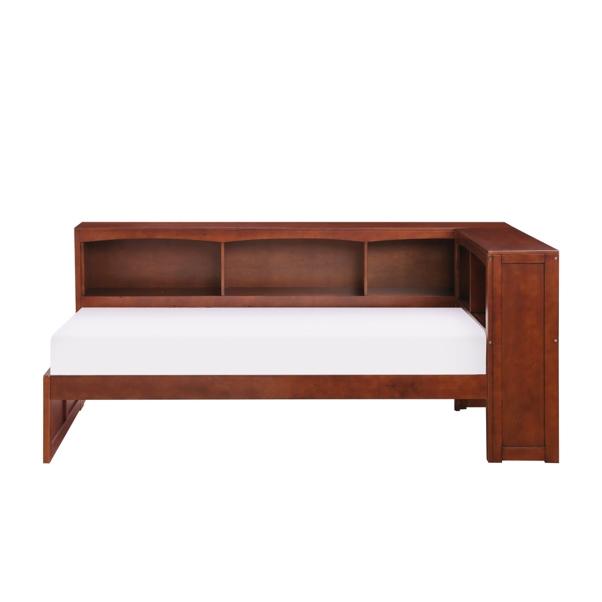 Rowe Twin Bookcase Corner Platform Bed
