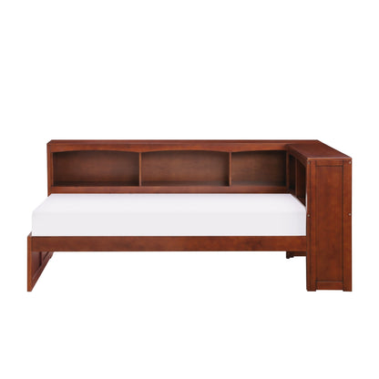 Rowe Twin Bookcase Corner Platform Bed