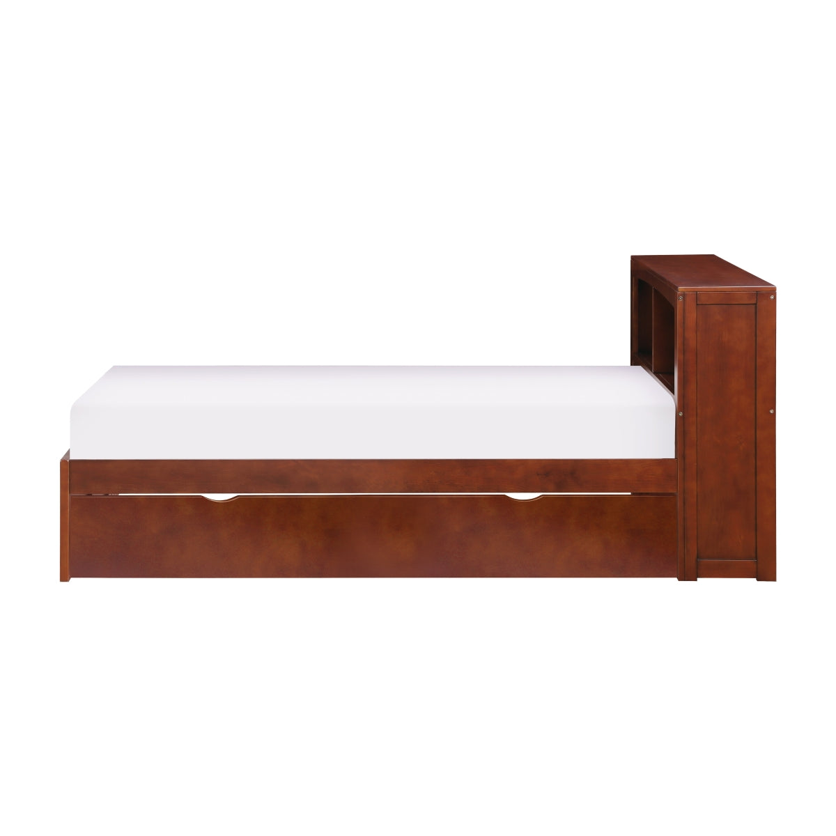 Rowe Twin Bookcase Platform Bed with Twin Trundle