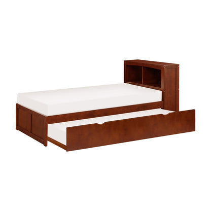 Rowe Twin Bookcase Platform Bed with Twin Trundle