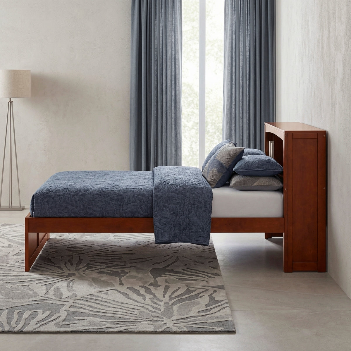 Rowe Twin Bookcase Platform Bed