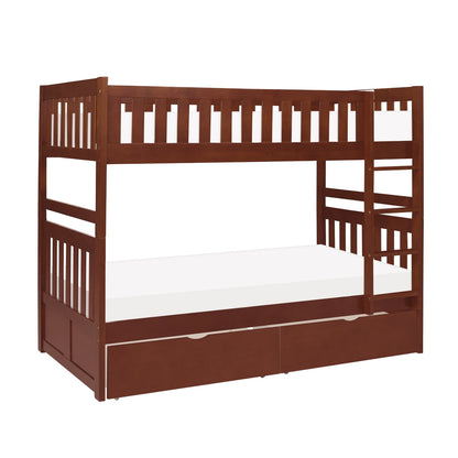 Rowe Bunk Bed with Storage Boxes