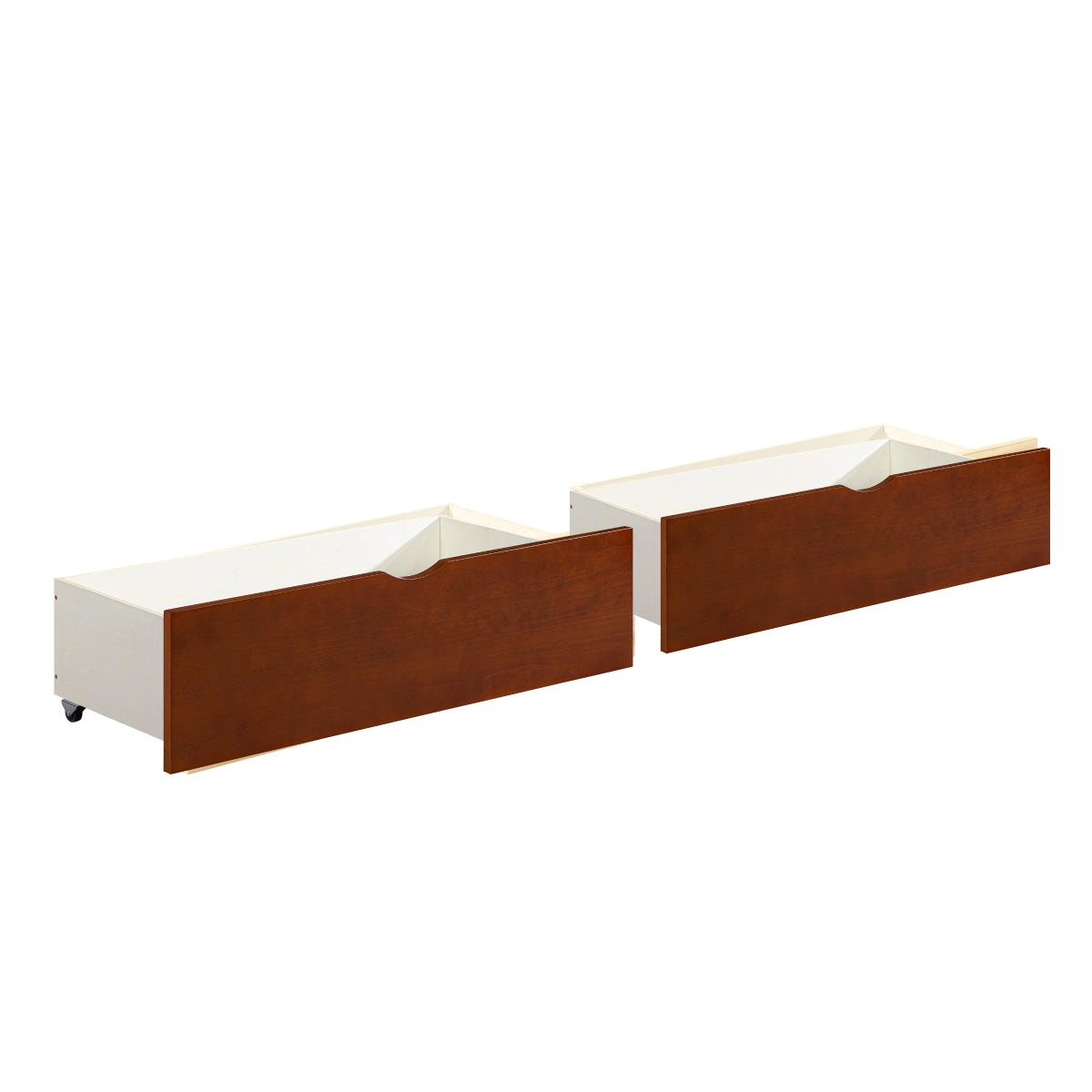 Rowe Twin Bookcase Corner Platform Bed with Storage Boxes