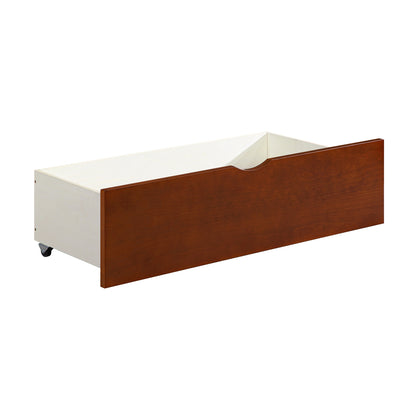 Rowe Twin Bookcase Platform Bed with Storage Boxes