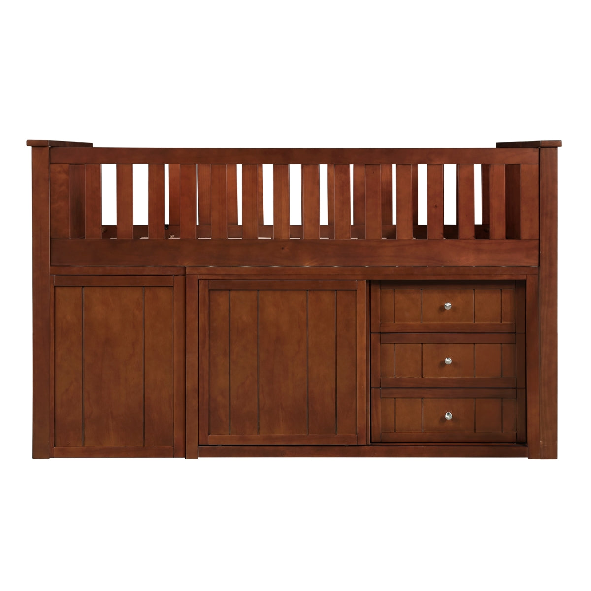 Rowe Low Loft Bunk with Bookcase and 2 Dressers