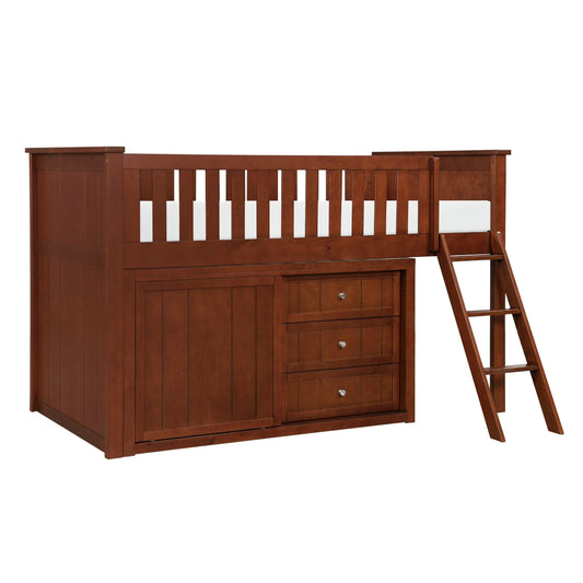 Rowe Low Loft Bunk with Dresser