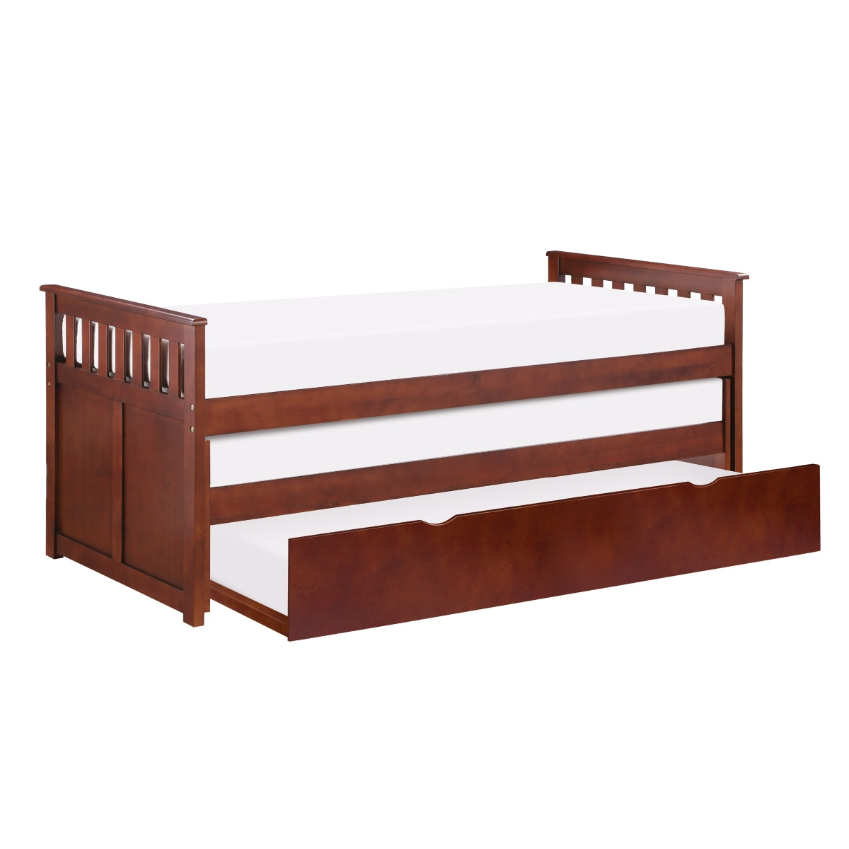 Rowe Twin/Twin Bed with Twin Trundle