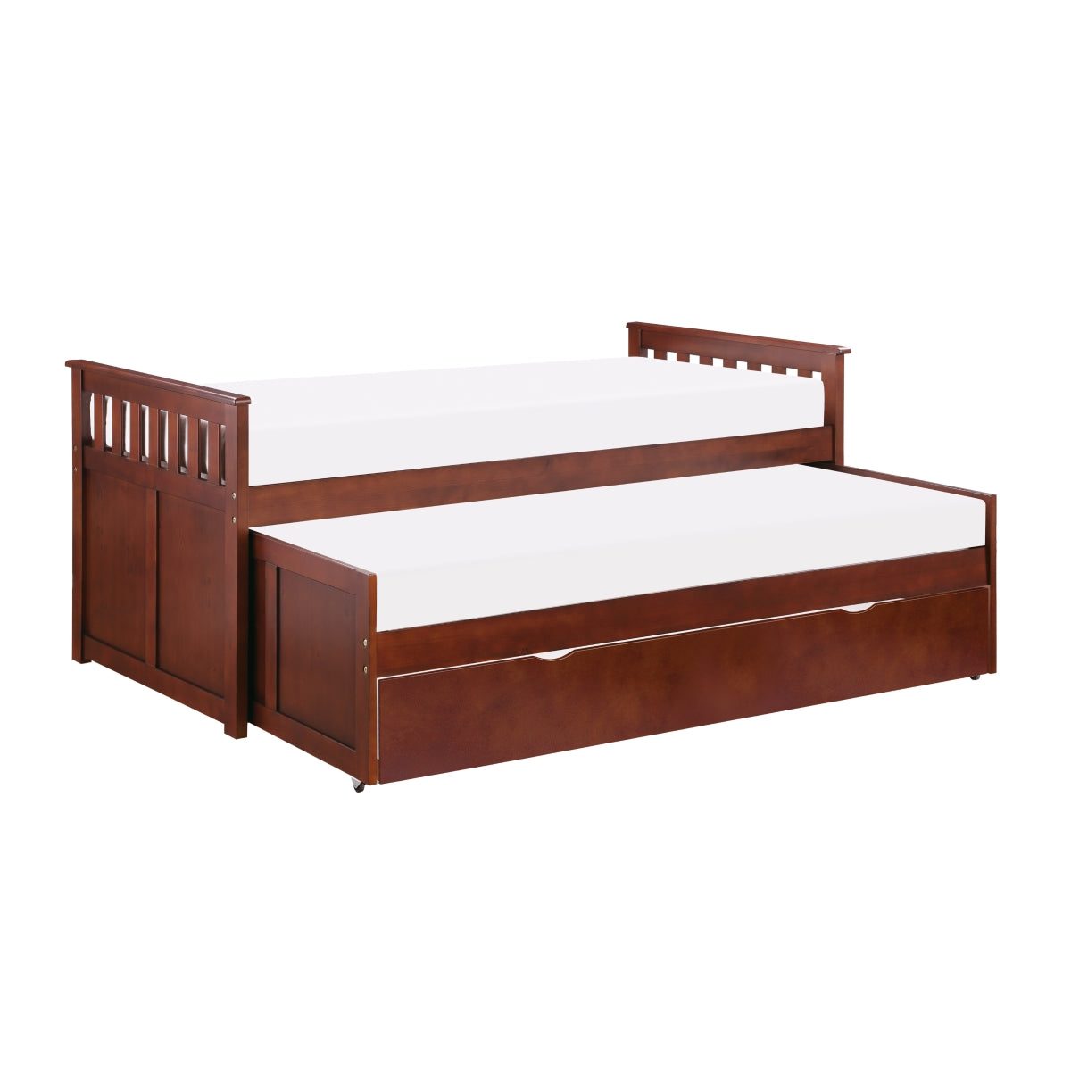 Rowe Twin/Twin Bed with Twin Trundle