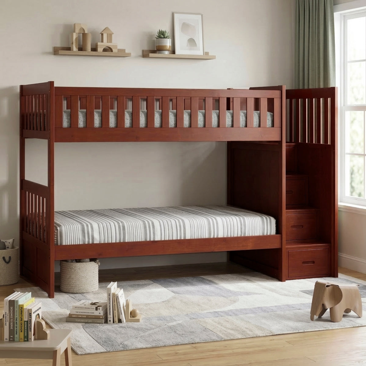 Rowe Twin/Twin Step Bunk Bed