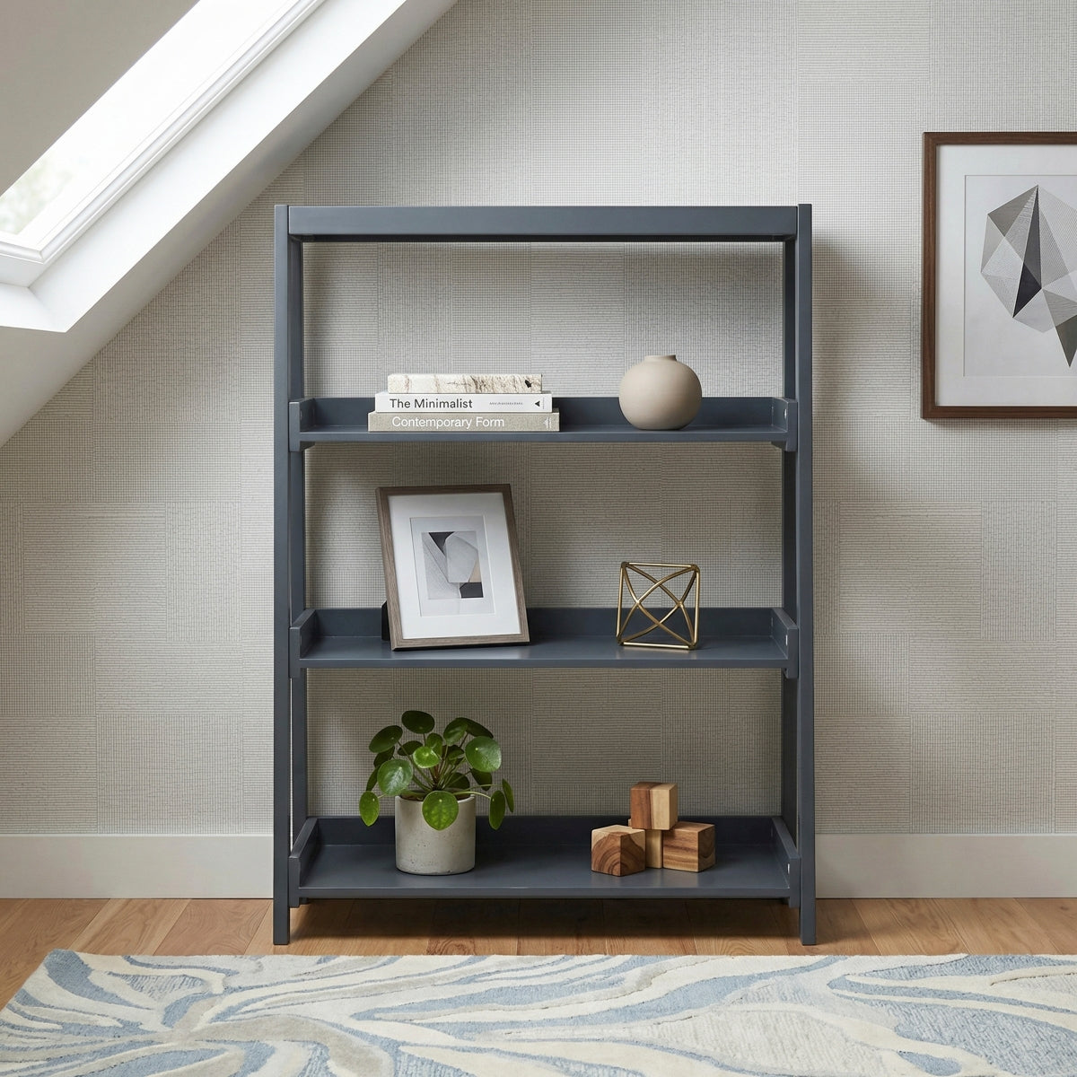 Sloane Bookcase, 3 Fixed Shelves