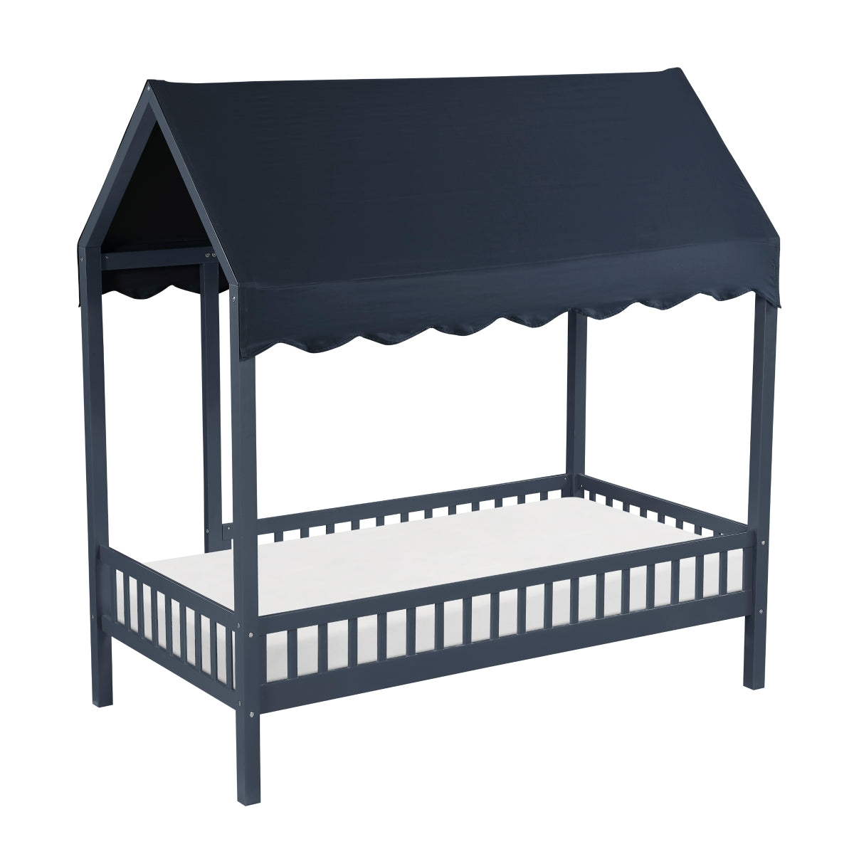Sloane Twin Canopy Platform Bed