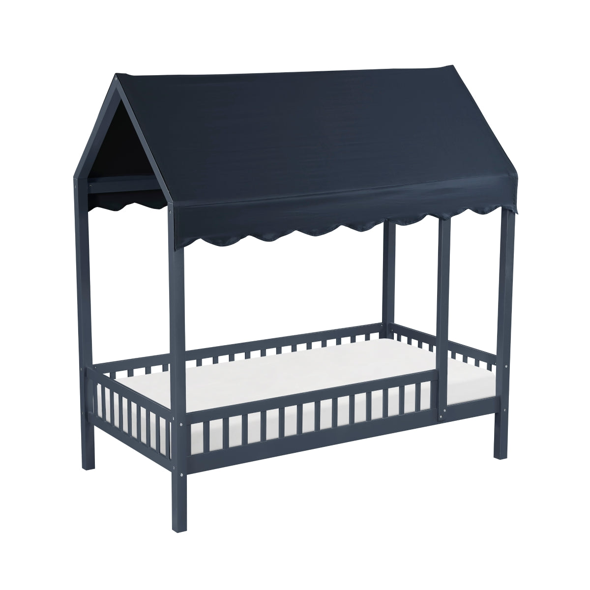 Sloane Twin Canopy Platform Bed
