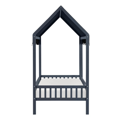 Sloane Twin Canopy Platform Bed