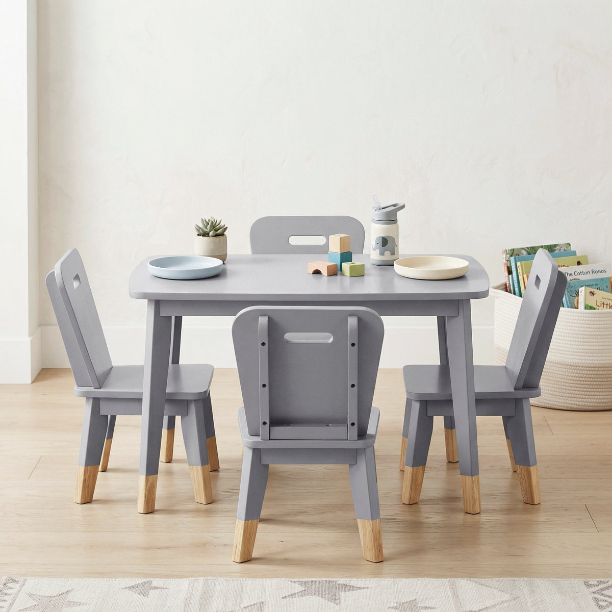 Sloane 5-Piece Pack Children Table and Chairs Set