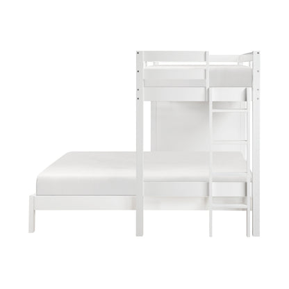 Sloane Twin/Full Loft Bunk Bed with Chest and Hidden Desk