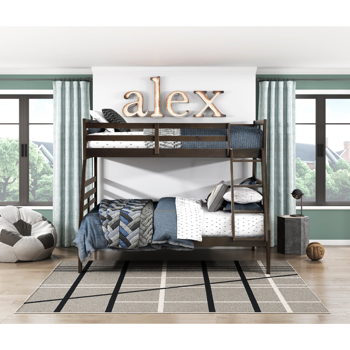 Darden Twin/Full Bunk Bed