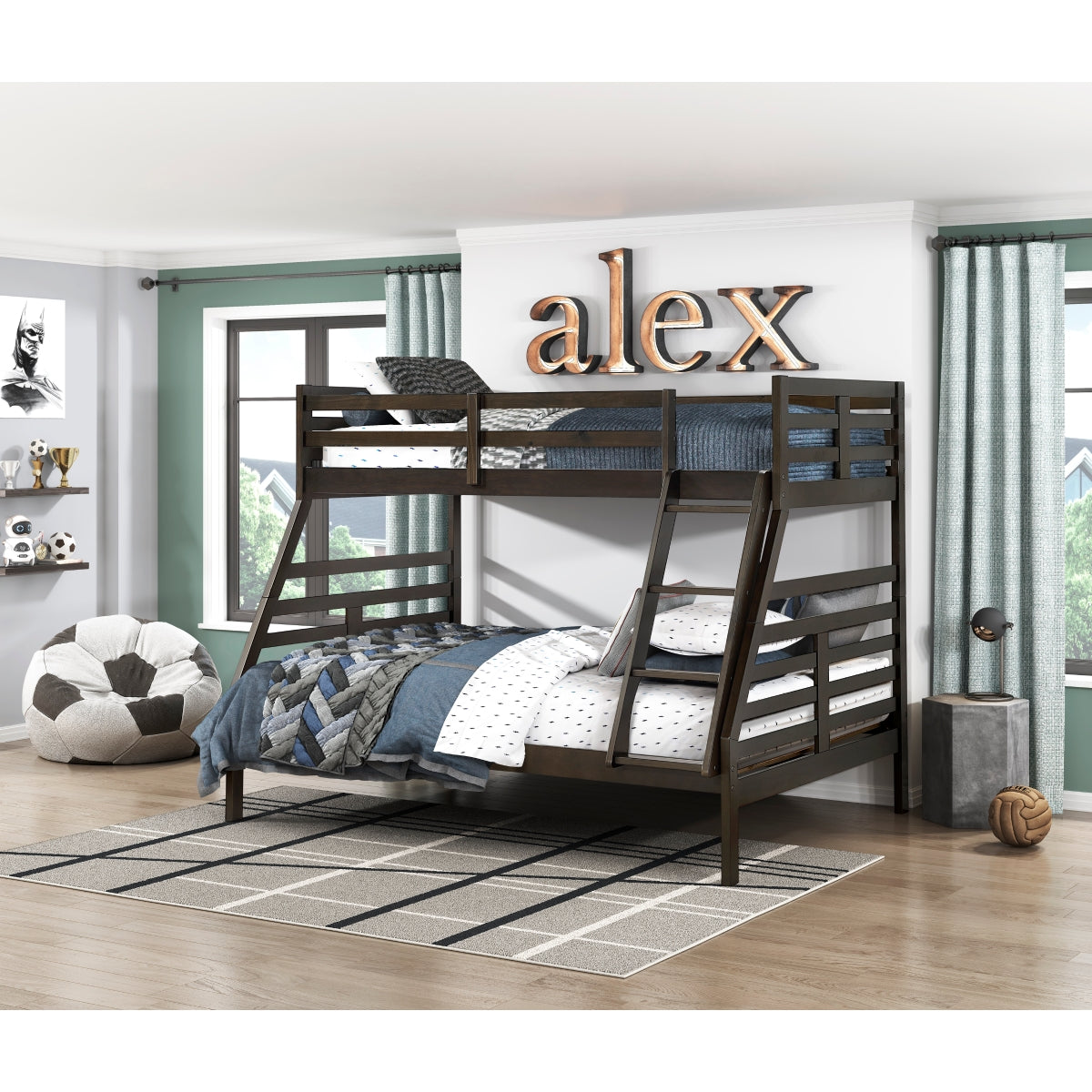 Darden Twin/Full Bunk Bed