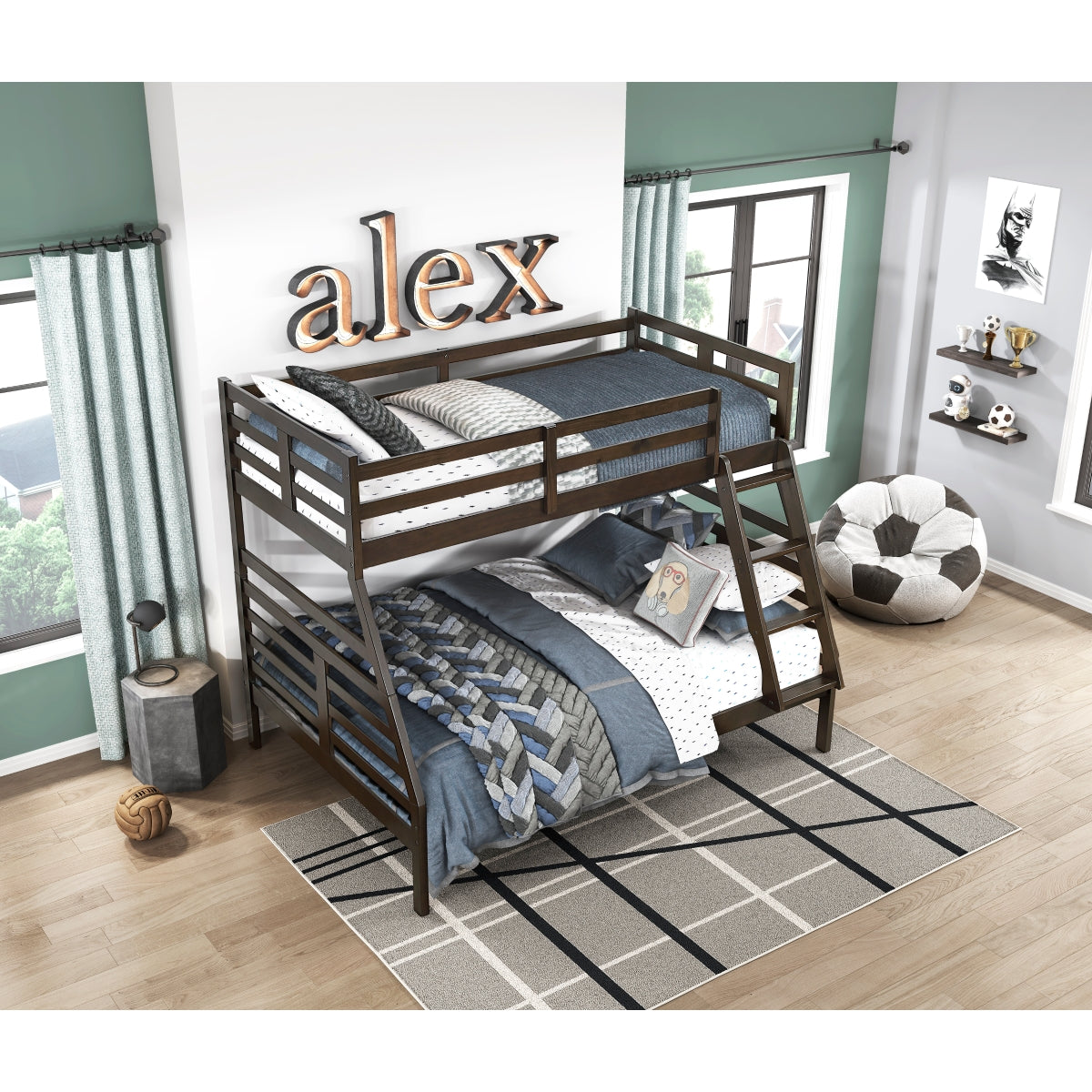 Darden Twin/Full Bunk Bed
