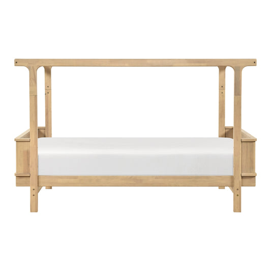 Spenser Twin Canopy Platform Bed
