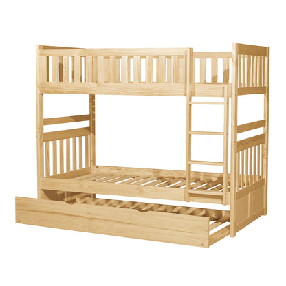 Bartly Twin/Twin Bunk Bed with Twin Trundle