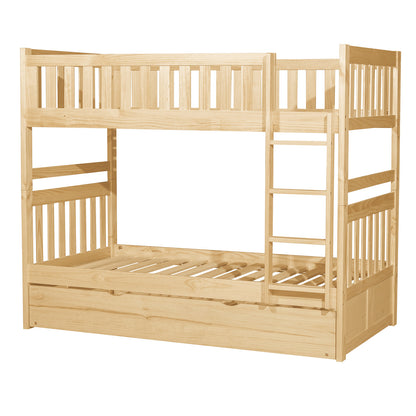 Bartly Twin/Twin Bunk Bed with Twin Trundle