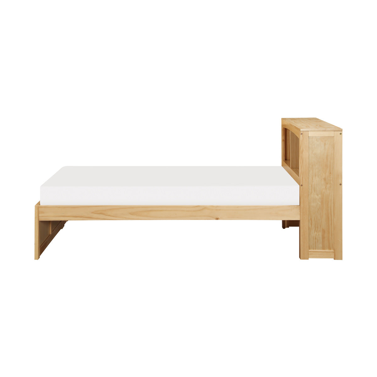 Bartly Twin Bookcase Platform Bed