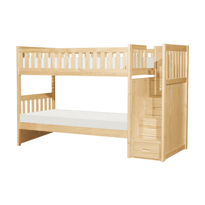 Bartly Twin/Twin Step Bunk Bed
