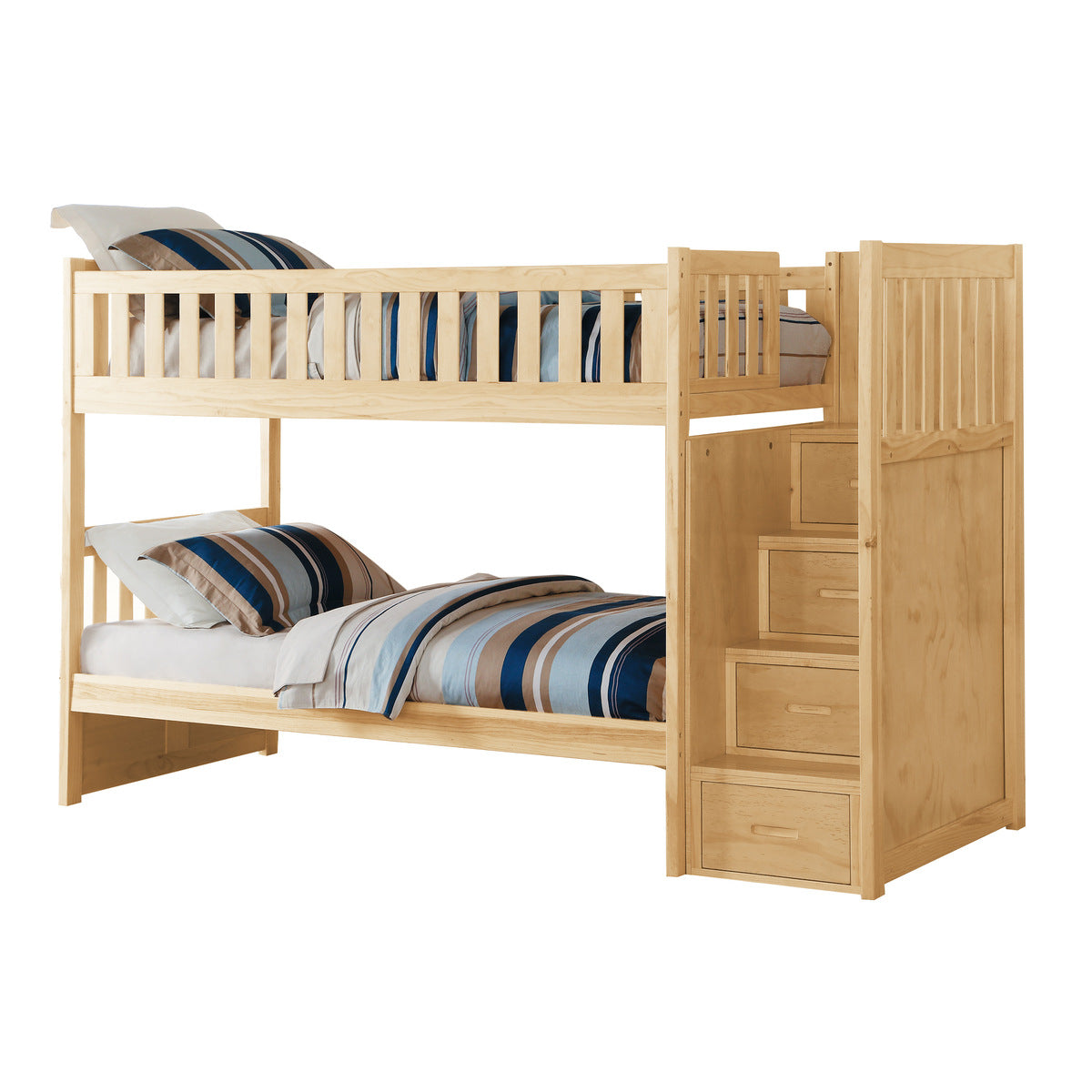 Bartly Twin/Twin Step Bunk Bed