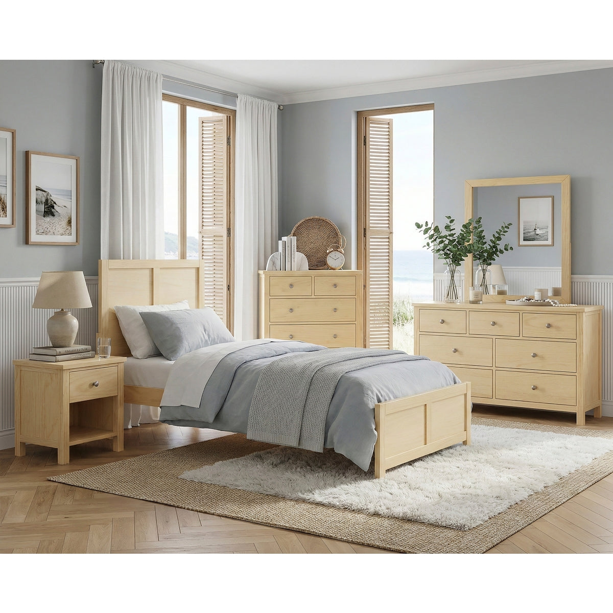 Bartly Platform Bed