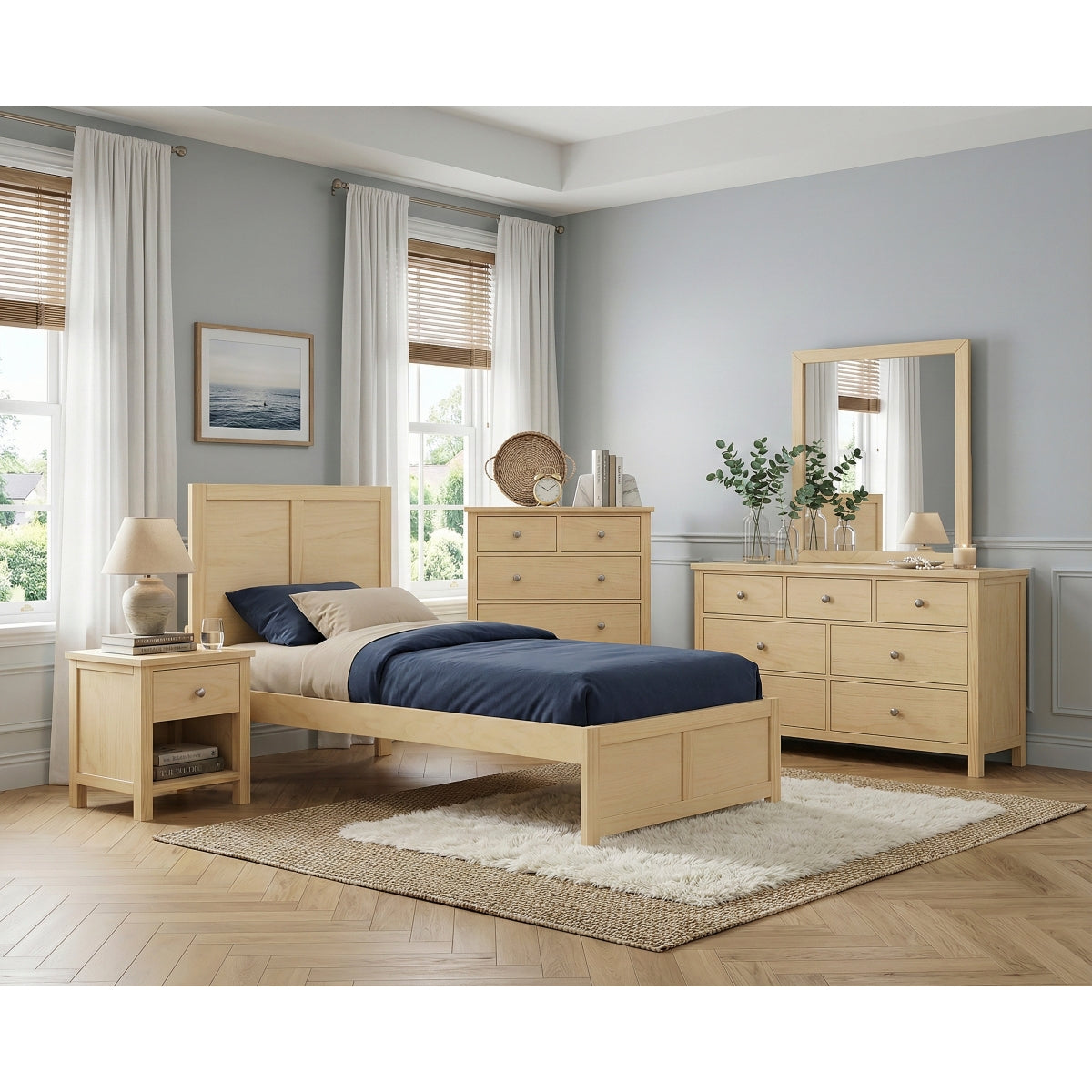 Bartly Platform Bed