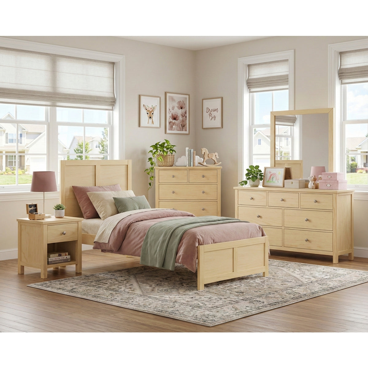 Bartly Platform Bed