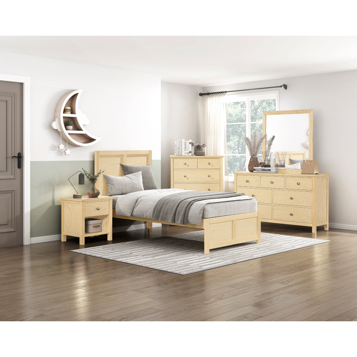Bartly Platform Bed