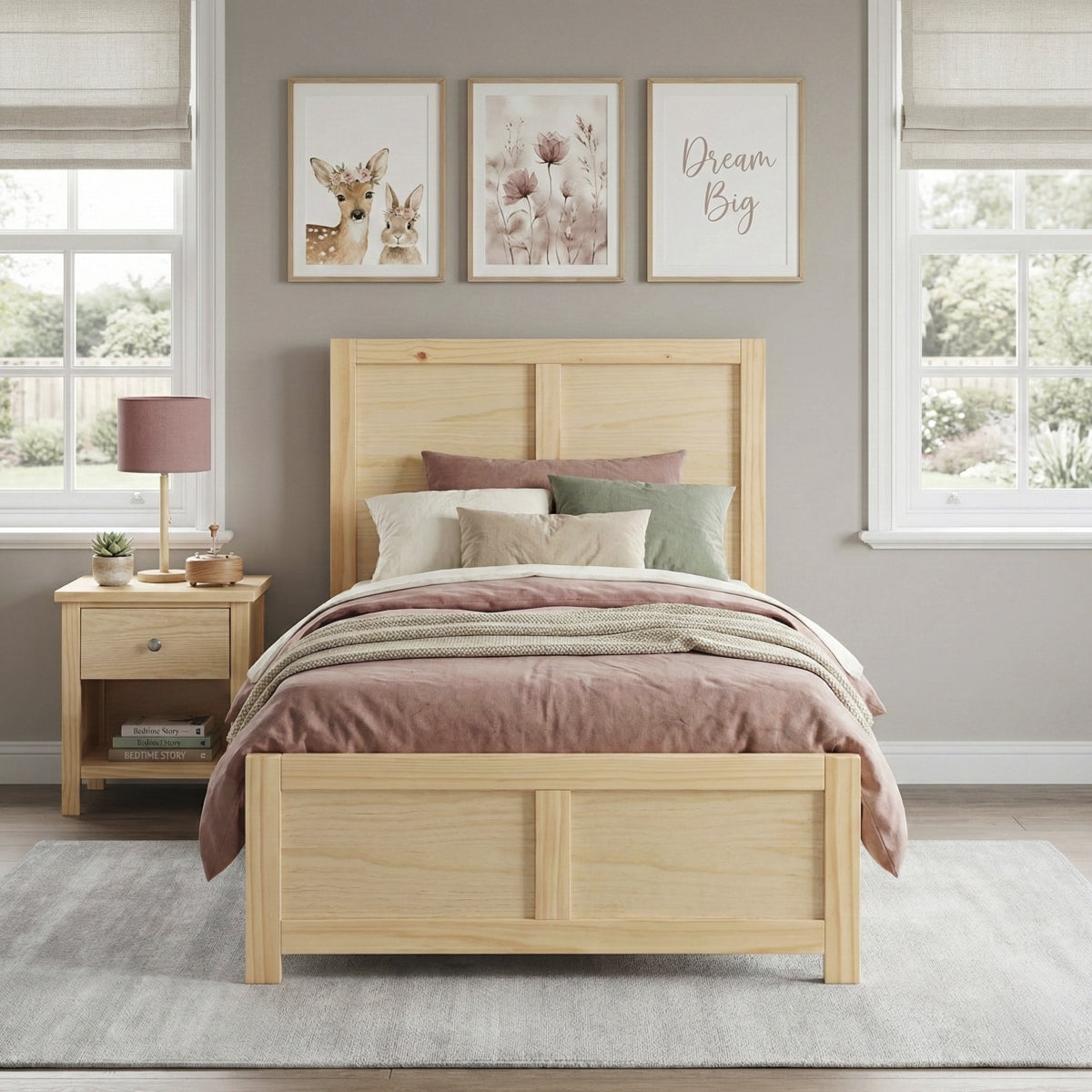 Bartly Platform Bed