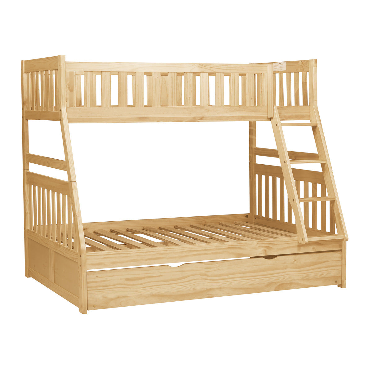 Bartly Twin/Full Bunk Bed with Twin Trundle
