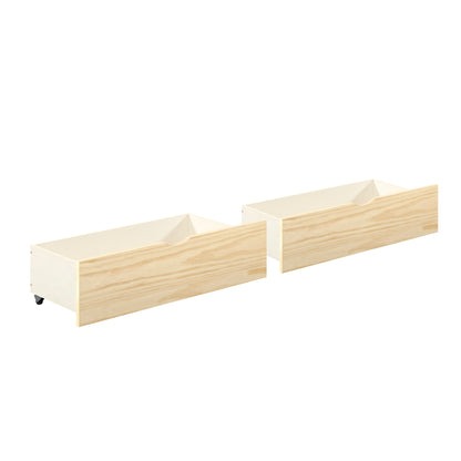 Bartly Twin/Twin Bed with Storage Boxes