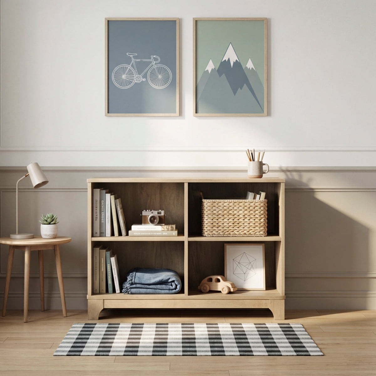 Liam Bookcase with 4 Shelves