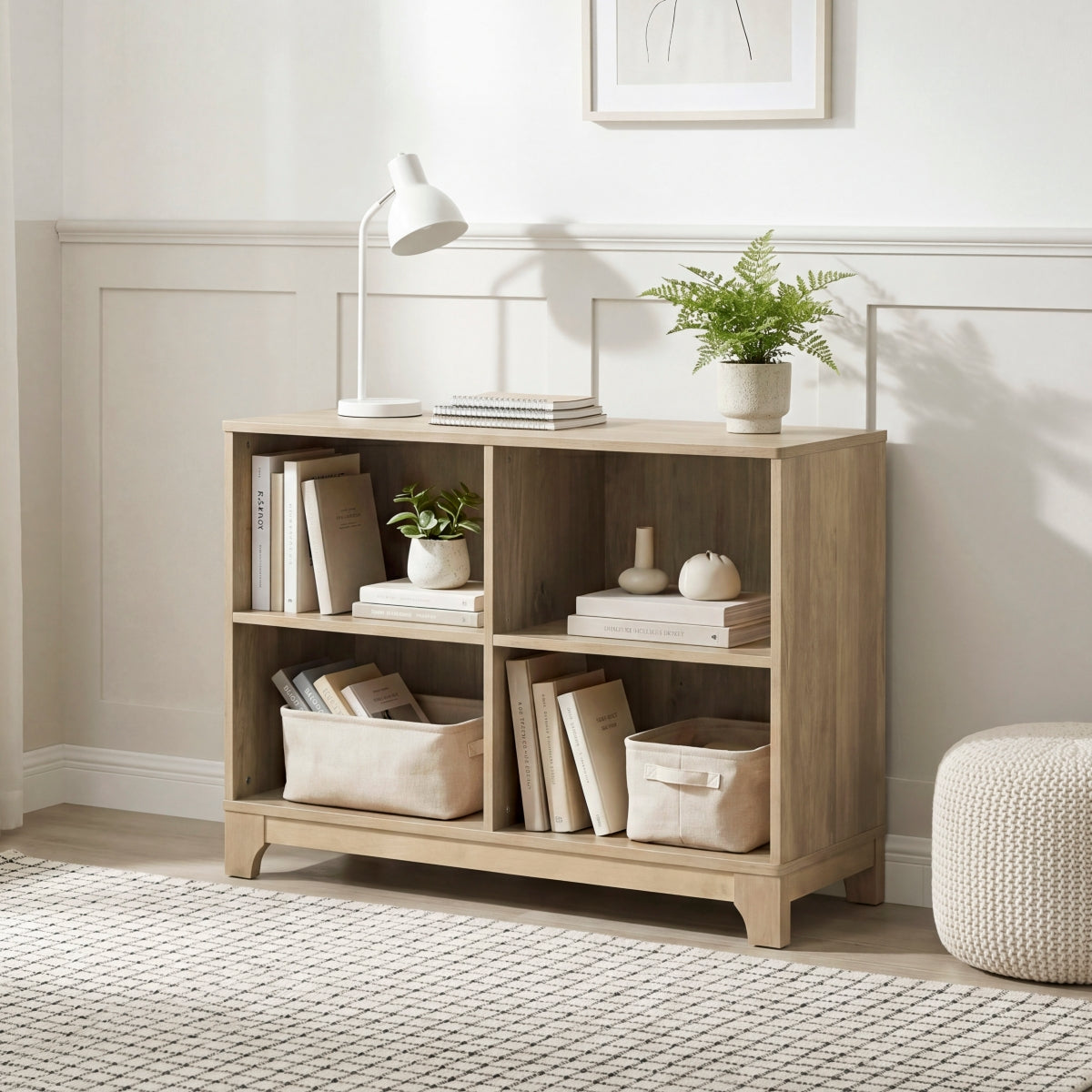 Liam Bookcase with 4 Shelves