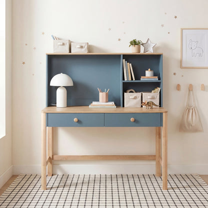 Liam Writing Desk with Hutch