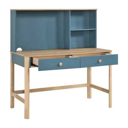 Liam Writing Desk with Hutch
