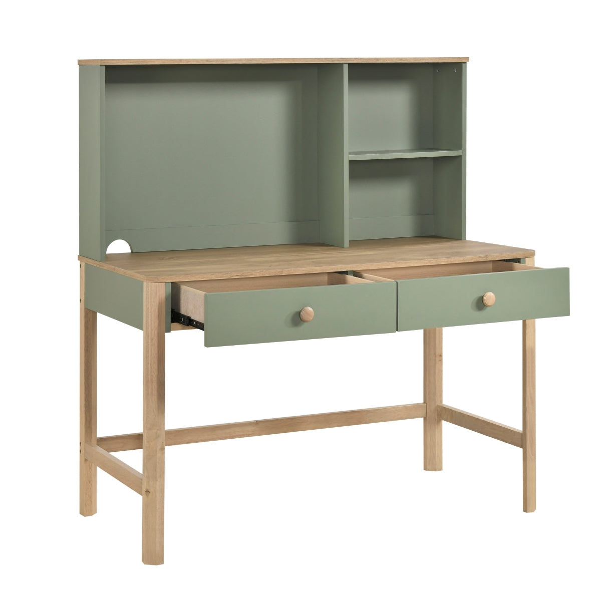 Liam Writing Desk with Hutch