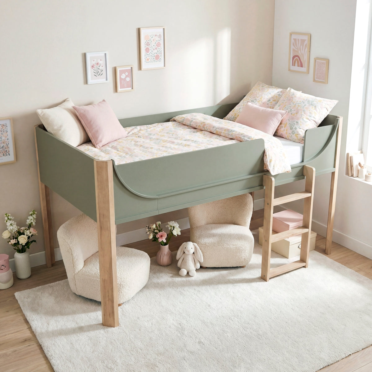Liam Low Loft Bed
