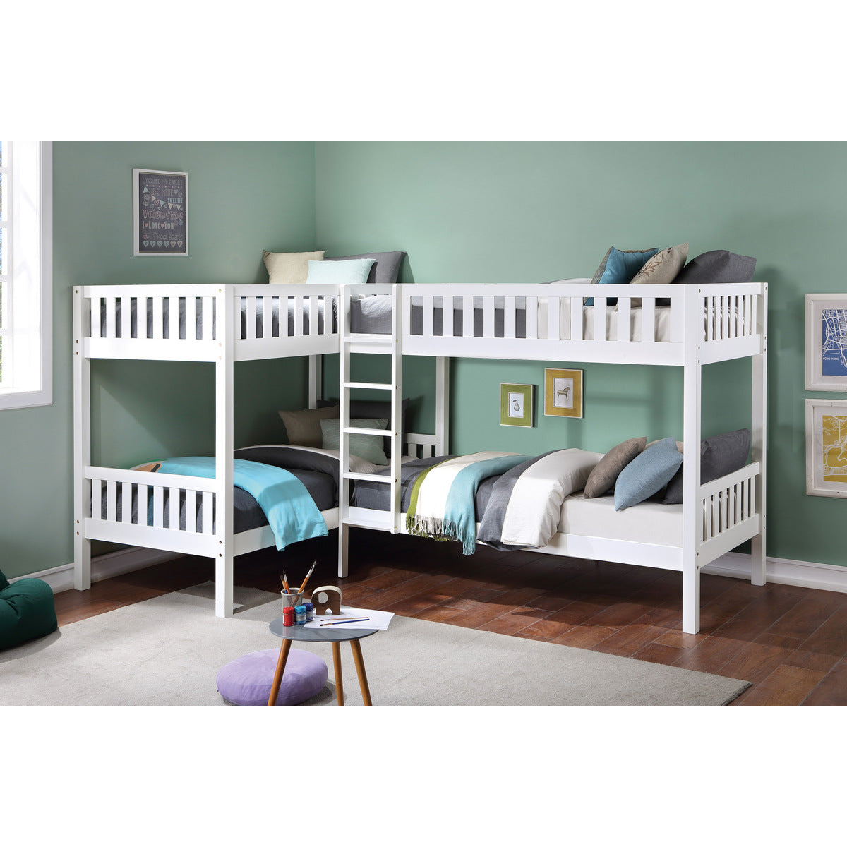 Galen Corner Bunk Bed