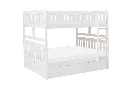 Galen Full/Full Bunk Bed with Twin Trundle