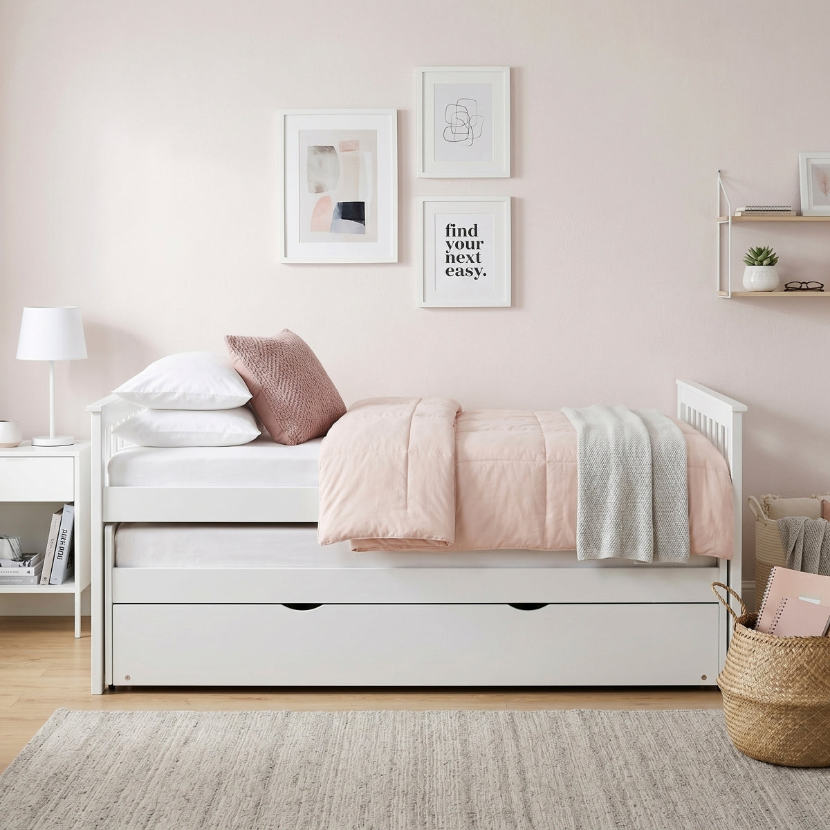 Galen Twin/Twin Bed with Twin Trundle