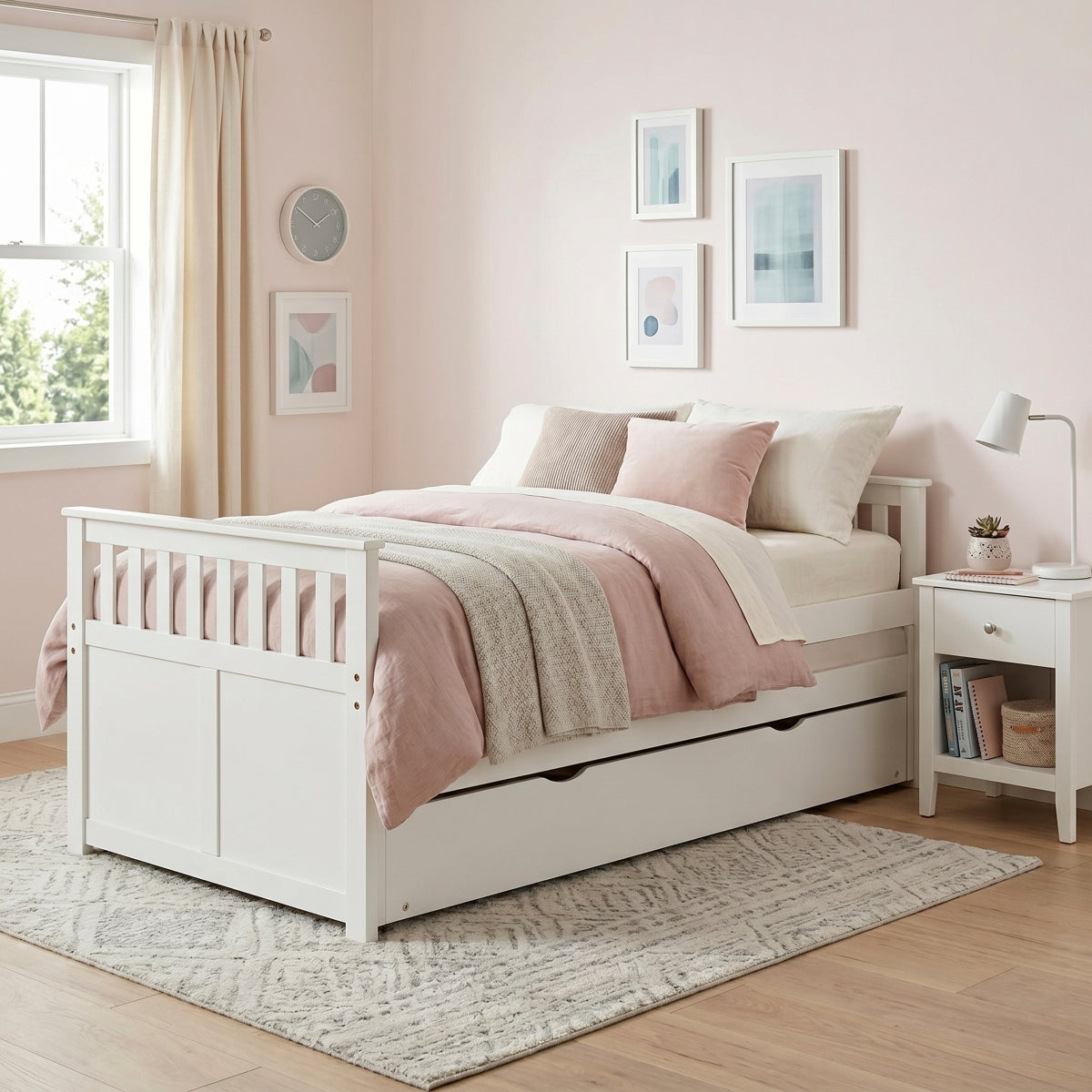 Galen Twin/Twin Bed with Twin Trundle