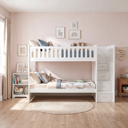 Galen Twin/Twin Step Bunk Bed