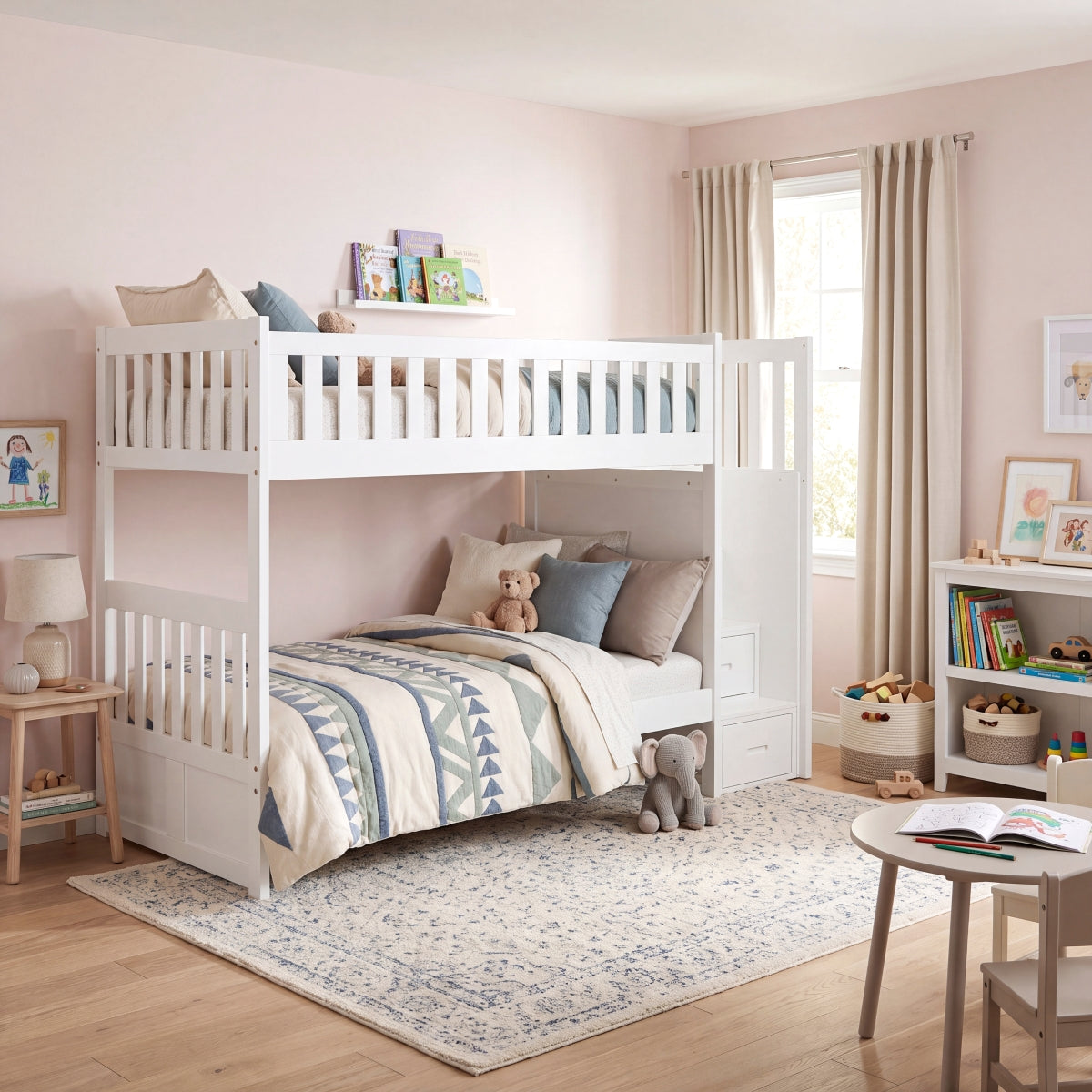 Galen Twin/Twin Step Bunk Bed