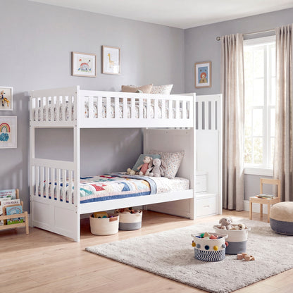 Galen Twin/Twin Step Bunk Bed